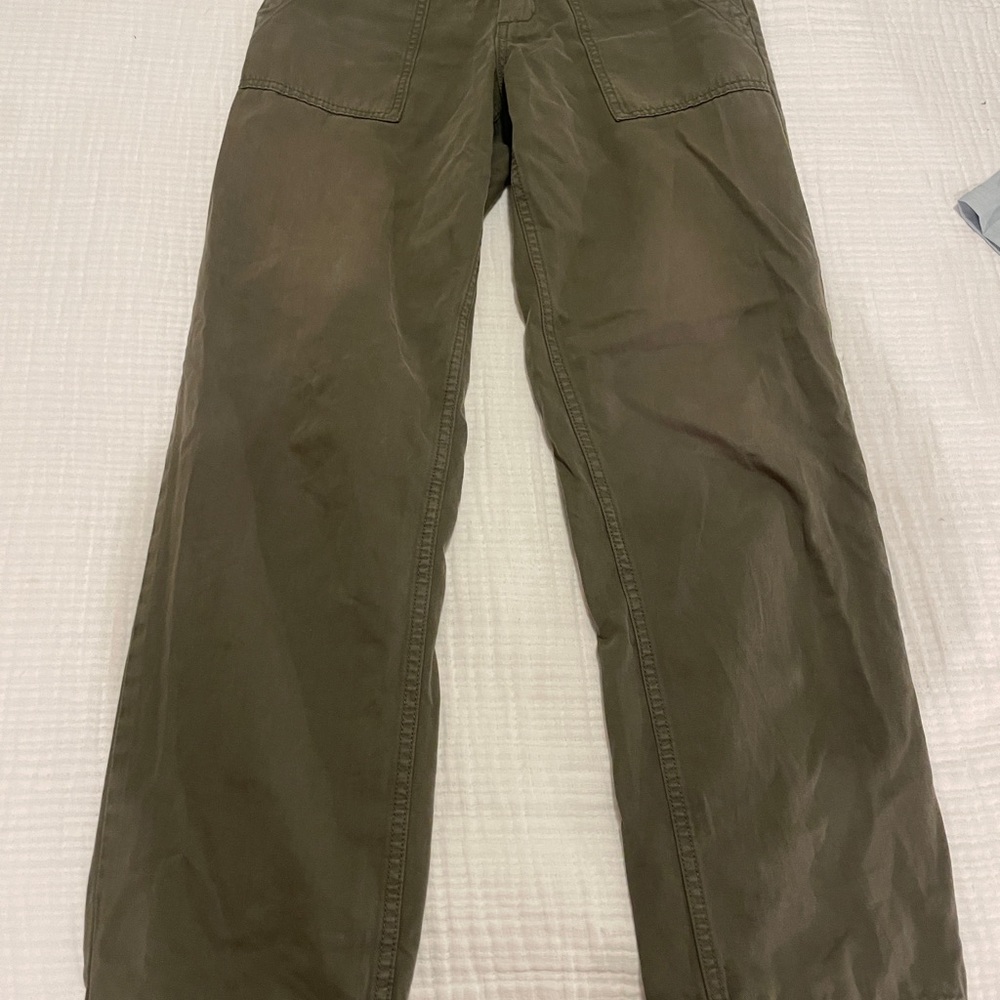 Brandy Melville Olive Cargo Pants